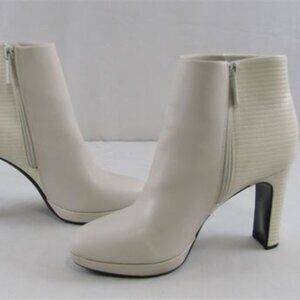 Calvin Klein Leather Ankle Boots